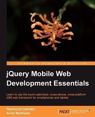 Produktbild: JQuery Mobile Web Development Essentials