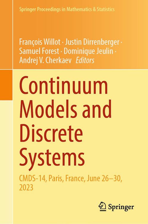 Produktbild: Continuum Models and Discrete Systems