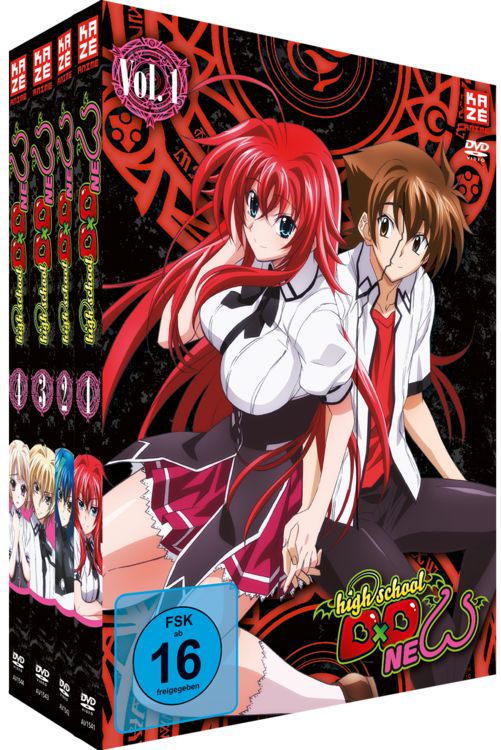 Produktbild: Highschool DxD New - 2. Staffel - DVD Gesamtausgabe ohne Schuber [4 DVDs]
