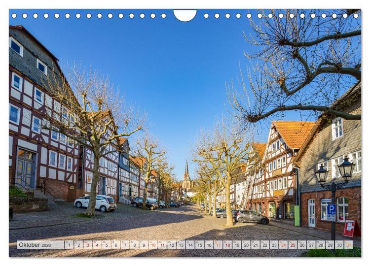 Produktbild: Frankenberg Hessen Impressionen (Wandkalender 2026 DIN A4 quer), CALVENDO Monatskalender