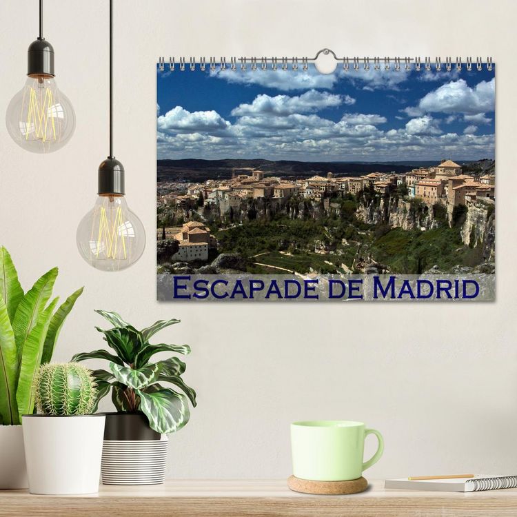 Produktbild: Escapade de Madrid (Calendrier mural 2026 DIN A4 vertical), CALVENDO calendrier mensuel