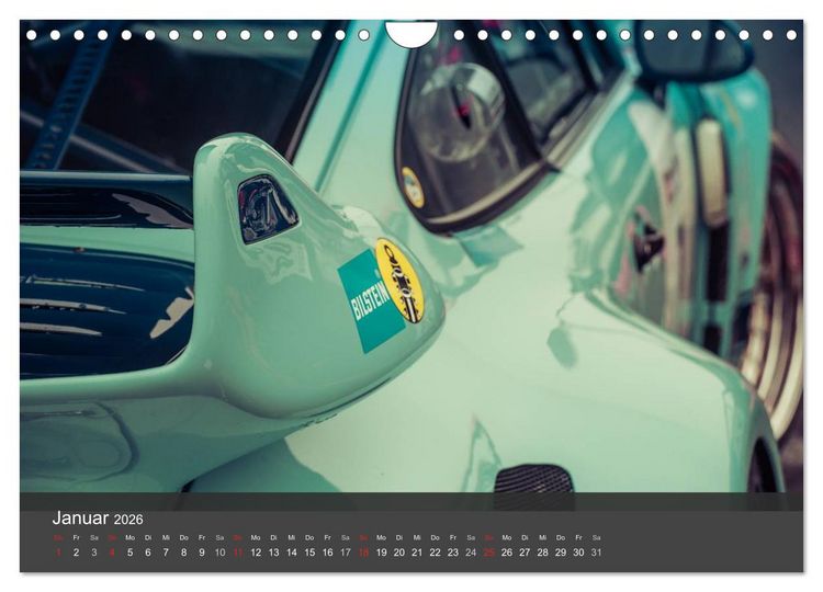 Produktbild: Youngtimer Racing Cars (Wandkalender 2026 DIN A4 quer), CALVENDO Monatskalender