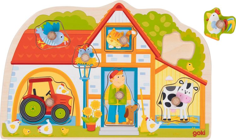 Produktbild: Steckpuzzle Unser Bauernhaus