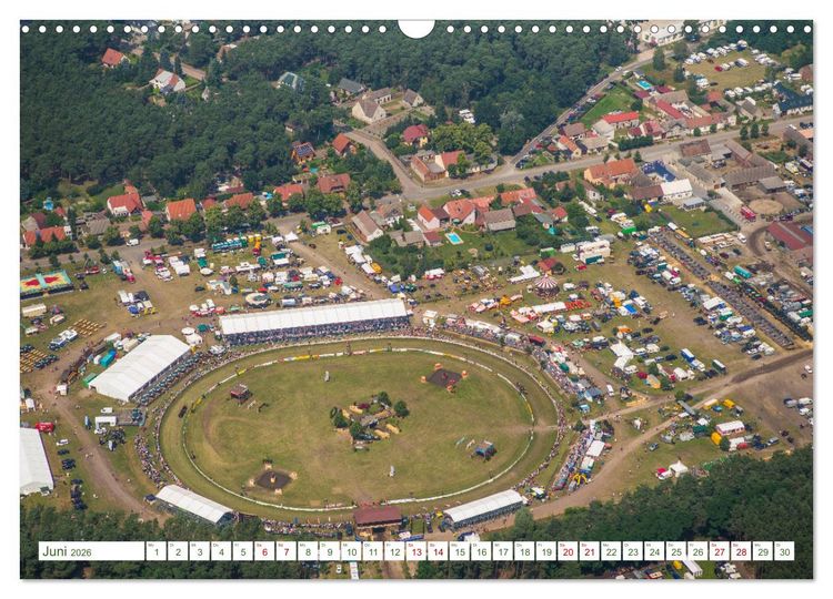 Produktbild: Der Fl&auml;ming aus der Vogelperspektive (Wandkalender 2026 DIN A3 quer), CALVENDO Monatskalender