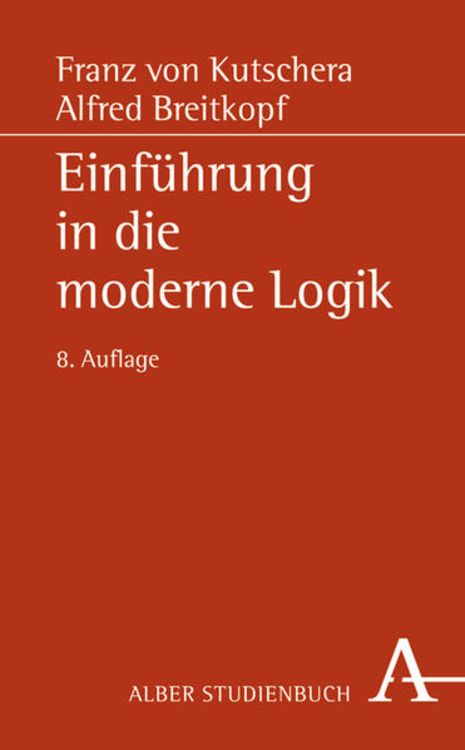 Produktbild: Einf&uuml;hrung in die moderne Logik