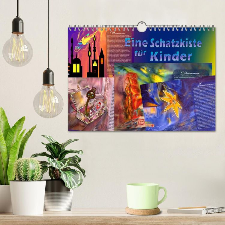 Produktbild: Eine Schatzkiste f&uuml;r Kinder (Wandkalender 2026 DIN A4 quer), CALVENDO Monatskalender