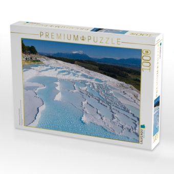 Produktbild: CALVENDO Puzzle Kalksinterterrassen Pamukkale | 1000 Teile Lege-Gr&ouml;&szlig;e 64x48cm Foto-Puzzle f&uuml;r gl&uuml;ckliche Stunden