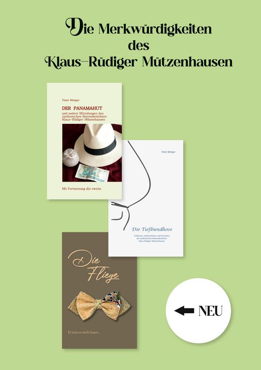 Produktbild: Die Merkw&uuml;rdigkeiten des Klaus-R&uuml;diger M&uuml;tzenhausen