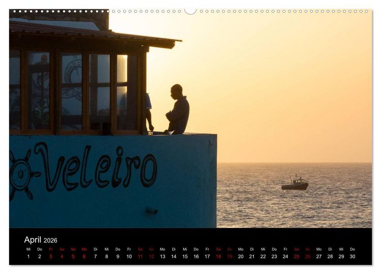 Produktbild: Santo Antao, Perle der Kapverden (hochwertiger Premium Wandkalender 2026 DIN A2 quer), Kunstdruck in Hochglanz