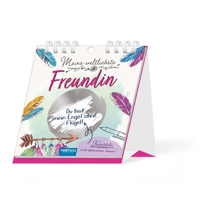 Produktbild: Tr&ouml;tsch Meine weltliebste Freundin &Uuml;berraschungsgr&uuml;&szlig;e