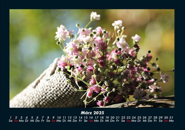 Produktbild: Blumenzauber 2025 Fotokalender DIN A4