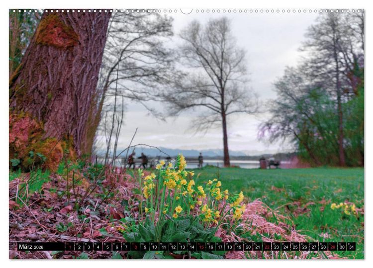 Produktbild: Bayerische M&auml;rchen-Seen (Wandkalender 2026 DIN A2 quer), CALVENDO Monatskalender