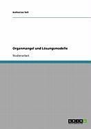 Produktbild: Organmangel und L&ouml;sungsmodelle