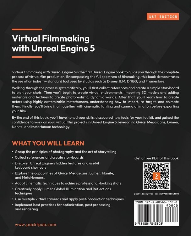 Produktbild: Virtual Filmmaking with Unreal Engine 5