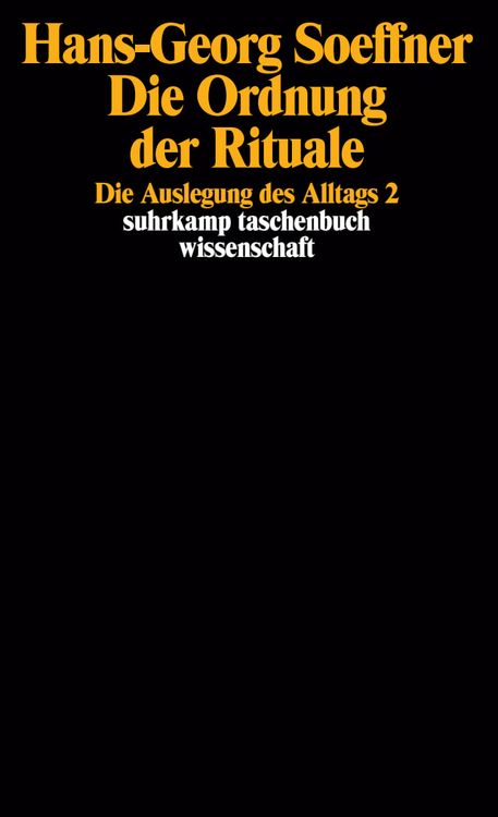 Produktbild: Die Ordnung der Rituale