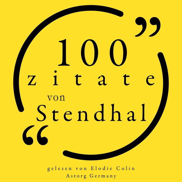 Produktbild: 100 Zitate von Stendhal