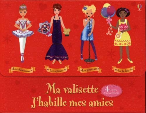 Produktbild: J'habille mes amies : 4 livres d'autocollants