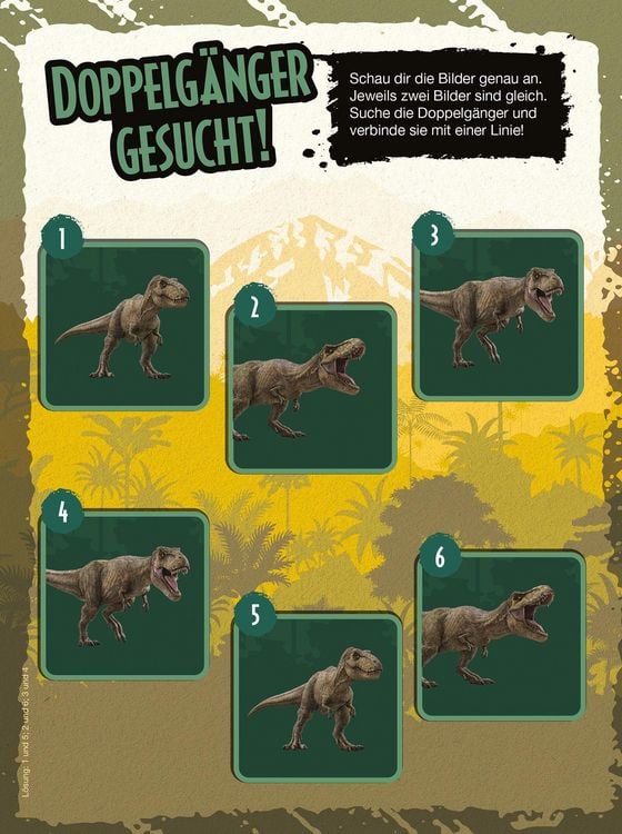 Produktbild: Jurassic World: Ultimativer Mal- und R&auml;tselspa&szlig;