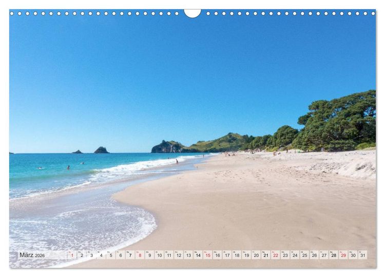 Produktbild: Neuseeland - Wandelnde Landschaften (Wandkalender 2026 DIN A3 quer), CALVENDO Monatskalender