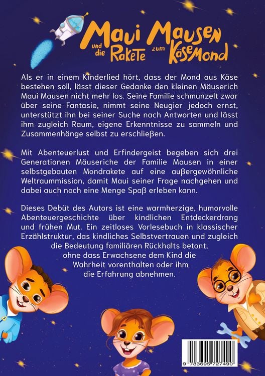 Produktbild: Maui Mausen und die Rakete zum K&auml;semond