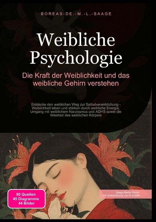 Produktbild: Weiblichkeit (DE) / Weibliche Psychologie: Die Kraft der Weiblichkeit und das weibliche Gehirn verstehen