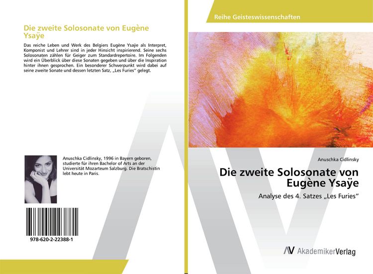 Produktbild: Die zweite Solosonate von Euge&iquest;ne Ysay&iquest;e