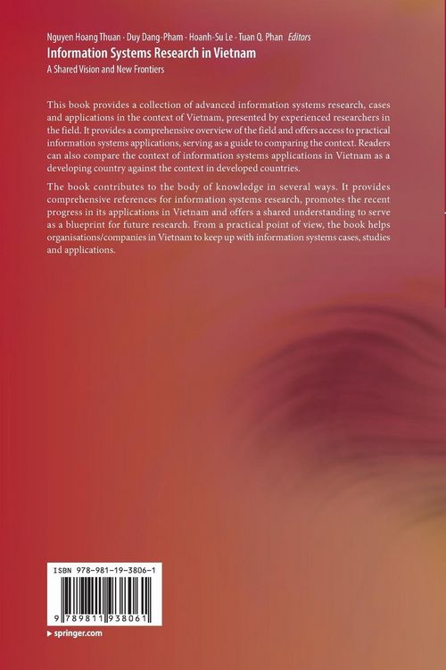Produktbild: Information Systems Research in Vietnam