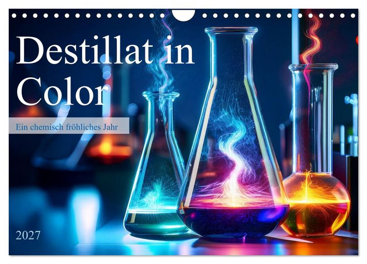 Produktbild: Destillat in Color (Wandkalender 2027 DIN A4 quer), CALVENDO Monatskalender