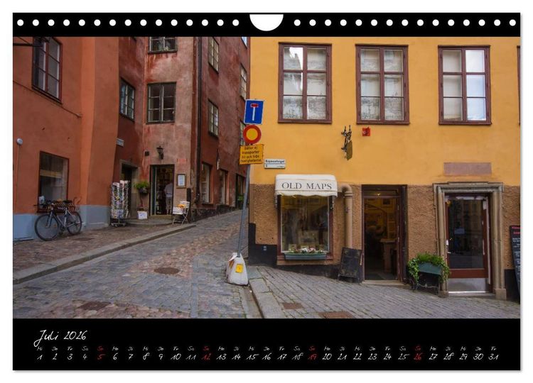 Produktbild: Stockholm und seine Sch&auml;ren (Wandkalender 2026 DIN A4 quer), CALVENDO Monatskalender