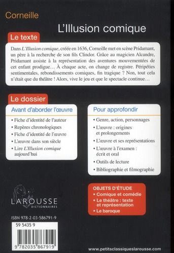 Produktbild: L'illusion comique : com&eacute;die