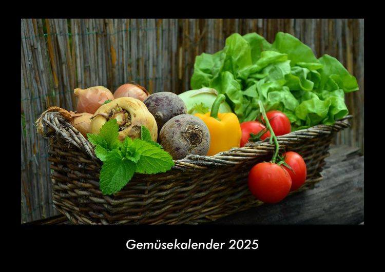 Produktbild: Gem&uuml;sekalender 2025 Fotokalender DIN A3