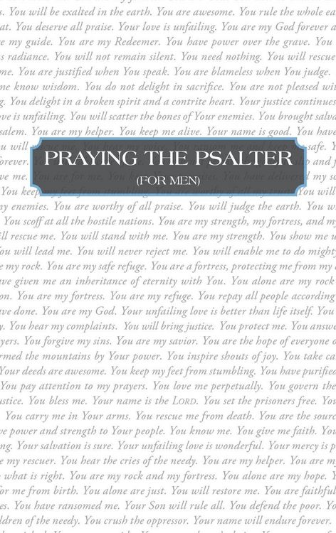Produktbild: Praying the Psalter (FOR MEN)