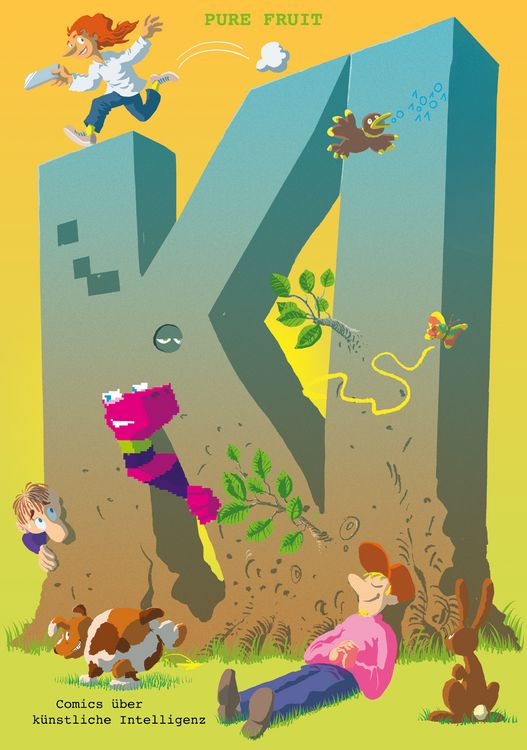 Produktbild: KI - Comics &uuml;ber k&uuml;nstliche Intelligenz
