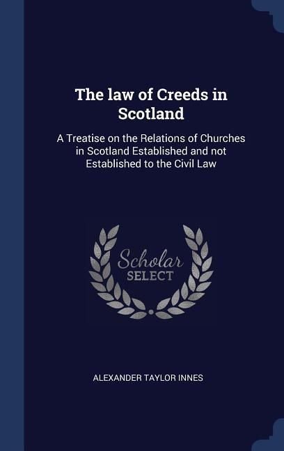 Produktbild: The law of Creeds in Scotland