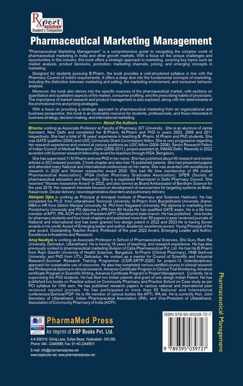 Produktbild: Pharmaceutical Marketing Management
