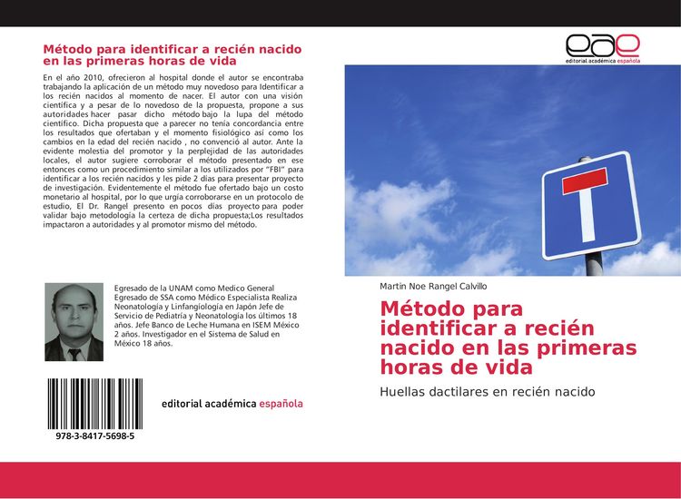 Produktbild: M&eacute;todo para identificar a reci&eacute;n nacido en las primeras horas de vida