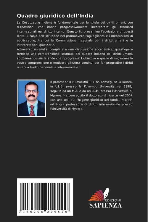 Produktbild: Quadro giuridico dell'India