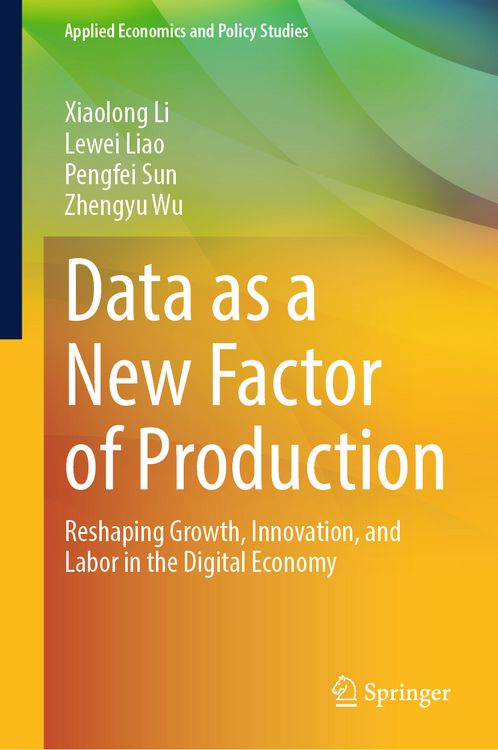 Produktbild: Data as a New Factor of Production