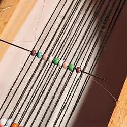 Produktbild: Dieters 019103 - DIY Kleiner Perlenwebrahmen, Handarbeit, Schmuck basten