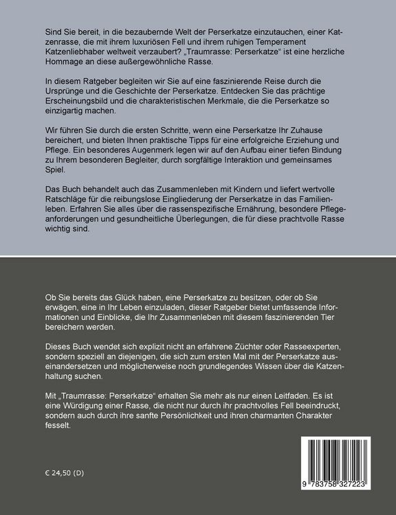 Produktbild: Traumrasse Perserkatze