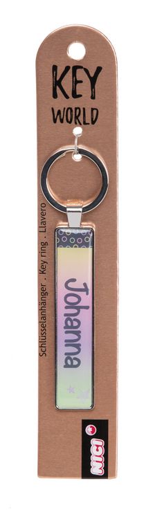 Produktbild: Schl&uuml;sselanh&auml;nger Key World Johanna