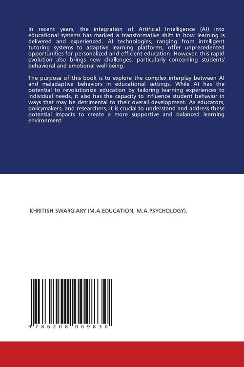 Produktbild: Addressing Maladaptive Behaviors from AI Integration in Learning