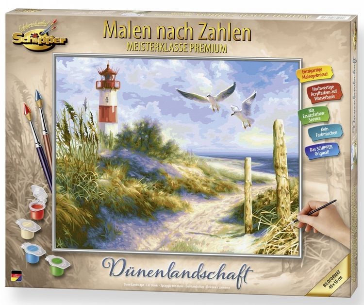 Produktbild: MNZ - Dünenlandschaft mit Leuchtturm