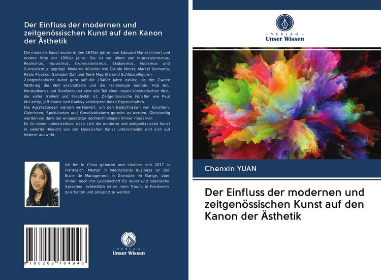 Produktbild: Der Einfluss der modernen und zeitgen&ouml;ssischen Kunst auf den Kanon der &Auml;sthetik