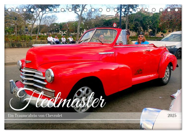 Produktbild: Fleetmaster - Ein Traumcabrio von Chevrolet (Tischkalender 2025 DIN A5 quer), CALVENDO Monatskalender