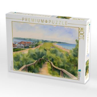 Produktbild: CALVENDO Puzzle Am Salzhaff | 1000 Teile Lege-Gr&ouml;&szlig;e 64x48cm Foto-Puzzle f&uuml;r gl&uuml;ckliche Stunden