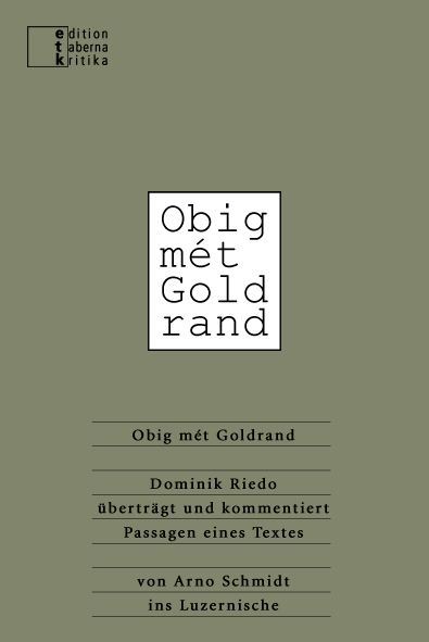Produktbild: Obig m&eacute;t Goldrand