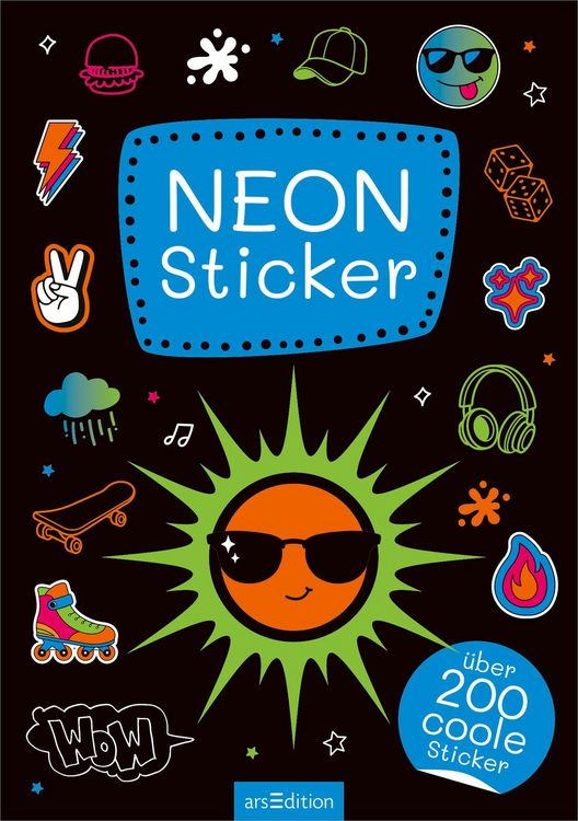 Produktbild: Neon-Sticker