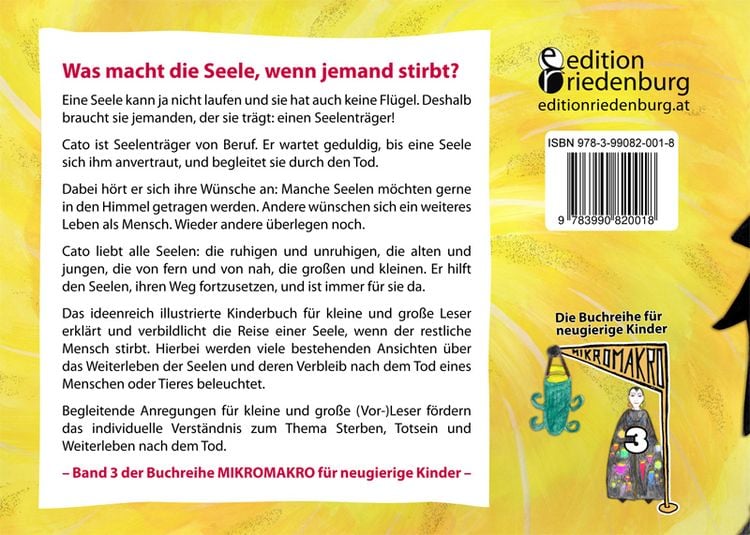 Produktbild: Cato, der Seelenträger - Das Bilderbuch zum Leben der Seelen