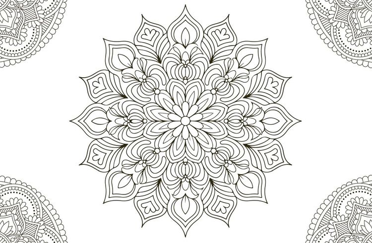 Produktbild: 50 cozy Karten zum Ausmalen &ndash; Relaxen mit Mandalas